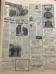 HÜRRİYET GAZETESİ 24 MART 1968 YIL :20 SAYI :7148--Demirel :Çok dürüst bir seçim yapacağız ---Güney Zobu 'nun evinde 300 bin liralık döviz ele geçirildi ---Kılıç Ali 17 yıl dargın kaldığı oğlu Gündüz Kılıç ile  barıştı ---Fransa nın ünlü şarkıcıları  Türkiye yi boykot edecek ---Belediye Memurlarının Avans Alması Sağlanacak ---Johnson ,General Vestmoreland 'ı Vietnam dan Geri Çekti --Yarın başlayacak grev için  Tekel Genel Müdürü ,Stoklarımız Yeteri Kadar Var ,Diyor ---İstanbul da bir köpeğin  kalbi değiştirilip bir saat yaşatıldı --İngiltere Başbakanı Kendisini Yuhalayanlara Nasihat Etti --Şekerspor oynadı Göztepe kazandı :1-0---Can lı Fenerbahçe G.Birliği Karşısında ---Mersin İ.Yurdu A.Gücü nü devirdi :1-0---Feriköy 'ün kurtulma şansı günden güne azalıyor ---Balkan Kros Şampiyonası Bugün Yapılıyor ---