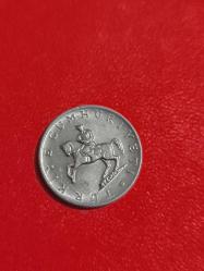 1983 Alüminyum 5 lira orjinal eski para Çil