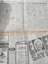 14 Şubat 1974 - Hürriyet Gazetesi - Fenerbahçe 0 Trabzon 0 - Beşiktaş Yarı Finali Kolayladı 5-0 - İdare Heyeti Birch'ün görüşünü tasvip etmiyor - Galatasaray'da suç, Bolu'da tahrik var - Gazete tam değil kupürüdür - 42x58cm ebatındadır..