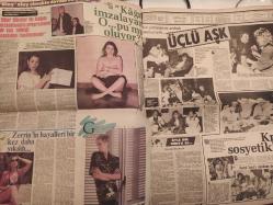 Şey Haftalık Aktüalite Sinema Tiyatro Müzik ve Magazin Gazetesi - 8 Haziran 1985 - Sayı:38 - Zerrin Özer - Türkan Şoray - Cihan Ünal - Okay Özbalcı - Uğur Dündar - Bilun Nazlıhan - Kenan Kalav - Süha Kutlu - Kemal Sunal - Kral sosyetikleşti - Öyle bir dünya ki... - Cemil İpekçi - Hele Çakmaklı - Semra Türel - Nesli Özsoy - Biri kaldırdı biri aldırdı - Nurten Güner - Hayko - Yıldız Arhan - Deniz Akbulut - fatih Köprüsü'nün şerefine - Hanzade Kalyoncu - Beyza Taner - Neveser Güneş - Bu haftaki falınız - Necla Gencer - Ayten Alpman - Leman Sam - Selami Şahin - Aile boyu saadet... - Zeynep Tedü - Üzeyir Garih - Larry Coryell - Phillip Catherine - Mehtap AR - Zeynep ÖZal - Ajda Pekkan - Oya Aydoğan - Cemal Sincar - Harika Avcı, Kadir İnanır, Ahu Tuğba - ''Şüphem yok Harika bir dişi'' fotoğraf ve haberi - Tam takım gazete