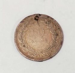 1947 Yılı Gümüş 50 Kuruş..