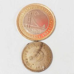 1947 Yılı Gümüş 50 Kuruş..