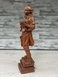 Eskilerden Avrupa Ahşap Kitap Kurdu Heykel