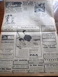 Cumhuriyet Gazetesi - 15 Ağustos 1957 - İşbirliği Konferansı Dün De Devam Etti - Toplantı Sonunda İsmet İnönü İyi Gidiyoruz Dedi - Yakup Kadri Karaosmanoğlu Fuad Arna Ve Kasım Gülek Toplantı Çok İyi Gidiyor Dedi - İsmet İnönü'nün Garajına Saklanan Sivil Polis - Bursa'nın İrticai Hadise'nin Mesulleri Mahkeme Huzurunda - Molotof İntihar Mı Etti - Batı Trakya'da Türk Köylüsü Eziliyor - Kıbrıs Türkleri Arasında 15 Gün Röportajı Yapan Ömer Sami Coşar Yazı Dizisi - Müftü Dana - Doktor Fazıl Küçük - Mussolini'nin Hakiki Hatıraları Bulundu Ve Tekrar Kayboldu - Tarabyadaki İnşa Halindeki Oteli Emekli Sandığı Aldı - 7. Kore Değiştirme Birliğimiz Geldi - İstanbul'un Suyu Sapanca Gölünden Sağlanacak - Başbakan Adnan Menderes İzmir Fuarına Gidiyor - Fay Temizleme Tozu -  Krem Pertev - Fenerbahçeliler Cemiyetinden İstifa Etmeyen Fenerliler Haysiyet Divanına Verilecek - Akdeniz Yüzme Yarışları - Beşiktaş Yarın Ankara'ya Gidiyor - Basketbol Milli Takımı İtalya Milli Takımı İle Oynayacak - Pan American