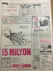 HÜRRİYET GAZETESİ 12 MART 1967 YIL :19 SAYI :6778---Ucuz ilaç satan Türk firmasını yok etmeye çalışıyorlar ---Bir ziraat mühendisi katil zanlısı olarak 16 yıl sonra  tevkif edildi ---Ecevitçiler ,8 ler patiden ihraç için  kurultayı toplamak ---Demirel :Bir  Millet  her gün tehdit  altında  tutulamaz ---Evli ,2 çocuklu Türk işçisi evlenmek vadiyle  Almanya dan  getirdiği Berta yı içer içer  dövermiş ----Stalin in kızı İsviçre ye yerleşti ---Yusuf Ziya Ortaç öldü ---Tütün ekicilerinin çemberinden tekel bakanın polis kurtardı ---Bir kadın sekiz  doğurdu ---Milli Folklor Enstitüsü Çalışmalarına Başlıyor ---Çıplak Modeller memur  sayılmazlarsa parlamento önünde soyunacaklar ---Galatasaray :0 Göztepe :0 --Fenerbahçe yeni başkan  adayı : Yolaç --Fenerbahçe -İst.Spor Beşiktaş -Feriköy ---Bursa spor Toprakspora puan kaptırdı :1-1---