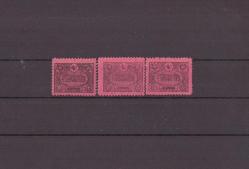 1913 Yeni Postahane Resimli Nonemi Takse Pulları Şarniyerli Osmanlı Pul