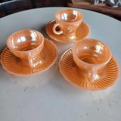 Anchor Hocking Türk Kahvesi Fincan Takımı