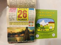 26 Ocak 1976 hediyelik orijinal Ülkü takvim yaprağı (Cin Ali kitabı hediyeli:)