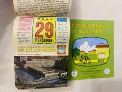 29 Ocak 1976 hediyelik orijinal Ülkü takvim yaprağı (Cin Ali kitabı hediyeli:)