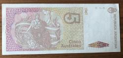 KAĞIT PARA ÇİL ARJANTİN 5 AUSTRALE D5-8