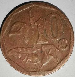 GÜNEY AFRİKA 2012  10 CENT