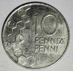 FİNLANDİYA 1991  10 PENIA