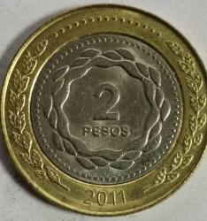 ARJANTİN 2011  2 PESOS