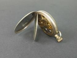 Antika Nadir 1800'ler Fransız Depose Osmanlı Gümüş Cep Saati