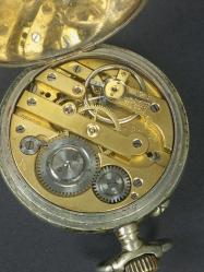 Antika Nadir 1800'ler Fransız Depose Osmanlı Gümüş Cep Saati