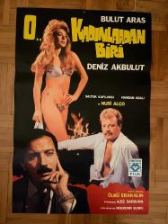 O KADINLARDAN BİRİ * BULUT ARAS * DENİZ AKBULUT * NURİ ALÇO * 1985 * YEŞİLÇAM * ORİJİNAL SİNEMA FİLM AFİŞİ / POSTER * 70 x 100 CM