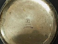 Antika Nadir 1800'ler Fransız Depose Osmanlı Gümüş Cep Saati