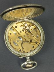 Antika Nadir 1800'ler Fransız Depose Osmanlı Gümüş Cep Saati