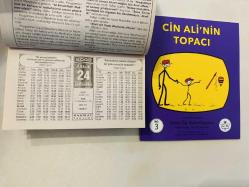 24 Aralık 2003 hediyelik orijinal Hakikat takvim yaprağı (Cin Ali kitabı hediyeli:)