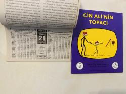 28 Aralık 2003 hediyelik orijinal Hakikat takvim yaprağı (Cin Ali kitabı hediyeli:)