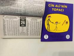 26 Ekim 2003 hediyelik orijinal Hakikat takvim yaprağı (Cin Ali kitabı hediyeli:)