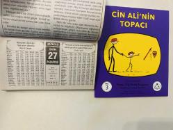 27 Ekim 2003 hediyelik orijinal Hakikat takvim yaprağı (Cin Ali kitabı hediyeli:)
