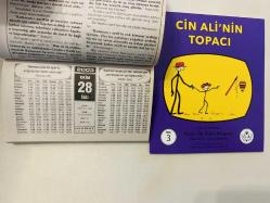 28 Ekim 2003 hediyelik orijinal Hakikat takvim yaprağı (Cin Ali kitabı hediyeli:)
