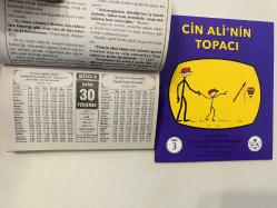 30 Ekim 2003 hediyelik orijinal Hakikat takvim yaprağı (Cin Ali kitabı hediyeli:)