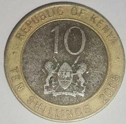 KENYA 2005  10 ŞİLİN