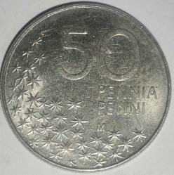 FİNLANDİYA 1991  50 PENIA