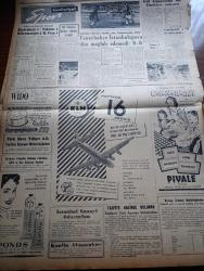 Cumhuriyet Gazetesi - 21 Ekim 1957 - Dün Taksim Mitinglerinde Celal Bayar Konuştu Fakat İsmet İnönü Konuşamadı - Celal Bayar 30 Yıl Sonra Türkiye Küçük Bir Amerika Olacak Dedi - CHP Mitingindeki Misli Görülmemiş Kalabalık İsmet İnönü'ye Büyük Tezahürat Yaptı - Refik Koraltan'ın Bir Köylüden Aldığı Cevap - Hüseyin Cahit Yalçın Büyük Bir Törenle Dün Toprağa Verildi - Adnan Menderes Dün İzmir'de Beklenen Nutkunu Söyledi - İblisin Kızı Yazan Guy Des Cars Yazı Dizisi - 20 Liraya Bir Yahudi Nakleden M. Kenan Kan Yazı Dizisi - Bizim İçin Ankara Yazan Hasan Ali Yücel - Pazartesi Konuşmaları Yazan Bedri Rahmi Eyüboğlu Yazı Dizisi - Reims Fransa Lig Lideri - İstanbul Boks Karması 22 Ekim'de Ankara'ya Geliyor - Profesör Nümbüs'ün Maceraları Çizgi Roman - Boğaziçine Yapılacak Asma Köprü - Yurtta Seçim Mücadelesi İntibaları - Trabzon'da Adnan Menderes'in Rüyasından Bahsediliyor - Ankara İstanbul Haftalık Radyo Programı - Fenerbahçe İstanbulspor'u Dün Mağlup Edemedi - 16 Türkiye Halter Rekoru