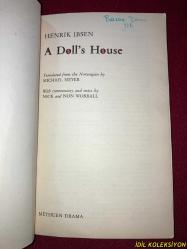 HENRIK IBSEN / A DOLL'S HOUSE / METHUEN DRAMA  / İNGİLİZCE KİTAP (BEBEK EVİ)