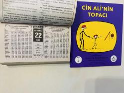 22 Temmuz 2003 hediyelik orijinal Hakikat takvim yaprağı (Cin Ali kitabı hediyeli:)