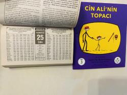 25 Temmuz 2003 hediyelik orijinal Hakikat takvim yaprağı (Cin Ali kitabı hediyeli:)