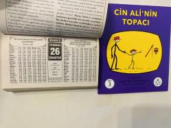 26 Temmuz 2003 hediyelik orijinal Hakikat takvim yaprağı (Cin Ali kitabı hediyeli:)