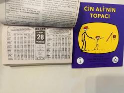 28 Temmuz 2003 hediyelik orijinal Hakikat takvim yaprağı (Cin Ali kitabı hediyeli:)