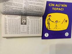 29 Temmuz 2003 hediyelik orijinal Hakikat takvim yaprağı (Cin Ali kitabı hediyeli:)
