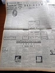 Cumhuriyet Gazetesi - 30 Eylül 1951 - Ümit Veren Kitap Yazan Nadir Nadi Köşe Yazısı - Bankalar Baremi Değişiyor Yeni Tasarı Hazırlandı - Güvenlik Konseyi Yarın Petrol İhtilafını Görüşecek - Almanya'nın Eski Ankara Büyükelçisi Von Papen İstanbul Valisi Fahrettin Kerim Gökay'ı Ziyaret Etti - Amerika'nın Atlantik Paktına Dair Teşebbüsü - Kasım Güleğin Dünkü Beyanatı - Babalar Çocuklarına Okul Kitabı Alamıyorlar - Harb Akademisinde Diploma Tevzi Töreni - Haftanın Şakaları Yazan Burhan felek - Dedikodu Yazan Falih Rıfkı Atay - Parmak İzi Nasıl Bulundu - Rüyalar Evi Yazan Peride Celal Yazı Dizisi - Batı Almanya'da 250.000 Kişilik Bir Ordu Kurulacak - Ordu Karması Dün Beşiktaş'ı 2 0 Yendi - Kadın Gazeteci Lil'in Maceraları Çizgi Roman - Dolmabahçe Stadında Ordu Muhteliti İle Fenerbahçe Maçı - Opon Ağrı Kesici - Hamiyet Yüceses Perihan Sözeri Ve Sabite Tur Tepebaşı Gazinosunda - Nevrozin Ağrı Kesici - Jeep - Easy Çamaşır Yıkama Ve Kurutma makinesi - Odeon Mağazaları - Zehra Bilir Beyaz Parkta