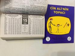 15 Haziran 2003 hediyelik orijinal Hakikat takvim yaprağı (Cin Ali kitabı hediyeli:)