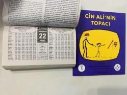 22 Haziran 2003 hediyelik orijinal Hakikat takvim yaprağı (Cin Ali kitabı hediyeli:)
