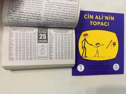 25 Haziran 2003 hediyelik orijinal Hakikat takvim yaprağı (Cin Ali kitabı hediyeli:)