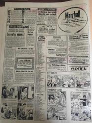 HÜRRİYET GAZETESİ 8 MART 1967 YIL :19 SAYI :6774---Rabianın  şerrinden  kurtulan  mahalleli bayram yapıyor ---3 Genç kadın 10 gün esir kaldı ---Bir komiser kendisini bıçakla ağır yaralayan firari  hırsızı öldürdü ---Amerikalılar Karaborsadan Kahve  Aldılar ---Üvey oğlunu boğup sonra tavana  asan kadın  tevkif edildi ---Altın mikrofon kervanı İzmir de ---Köylü kızı Hamiyet  nikaha çıtı -pıtı bir hanım olarak geldi --Saraçhanebaşı  kazı yerinde  arkeolojik park yapılacak ---İran Şahı kendisine bir naip seçilmesini istedi ---Erol Büyükburç ---İzmir Sibel  Pavyonunda : Ayla Dikmen --- Türkiye Kupa Maçı : Bugün saat 14:30 da Ali Sami Yen Stadında ---Fenerbahçe ,Altınordu ile oynuyor ---Kadir Has :Yugoslavlar bizi bu hale  düşürdü --Lig maçlarında kasti favul yapan oyuncular derhal oyundan  atılacak ---Elizabet Taylor  u kocasının önünde dudağından öptü ---Ressam şarkıcı ve dansöz ---1967 nin oyuncak bebeği hakiki bir  genç kıza benzedi----Toto da 13 bilen 2735 lira alacak ---