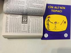 22 Mayıs 2003 hediyelik orijinal Hakikat takvim yaprağı (Cin Ali kitabı hediyeli:)