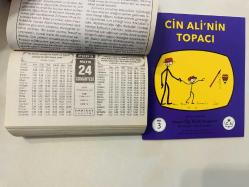 24 Mayıs 2003 hediyelik orijinal Hakikat takvim yaprağı (Cin Ali kitabı hediyeli:)