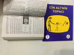 25 Mayıs 2003 hediyelik orijinal Hakikat takvim yaprağı (Cin Ali kitabı hediyeli:)