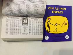 26 Mayıs 2003 hediyelik orijinal Hakikat takvim yaprağı (Cin Ali kitabı hediyeli:)