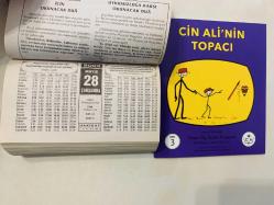 28 Mayıs 2003 hediyelik orijinal Hakikat takvim yaprağı (Cin Ali kitabı hediyeli:)