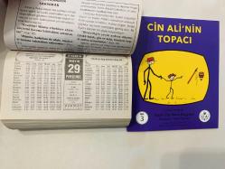 29 Mayıs 2003 hediyelik orijinal Hakikat takvim yaprağı (Cin Ali kitabı hediyeli:)