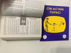 30 Mayıs 2003 hediyelik orijinal Hakikat takvim yaprağı (Cin Ali kitabı hediyeli:)