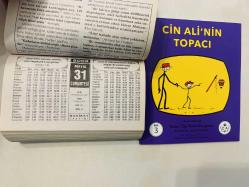 31 Mayıs 2003 hediyelik orijinal Hakikat takvim yaprağı (Cin Ali kitabı hediyeli:)